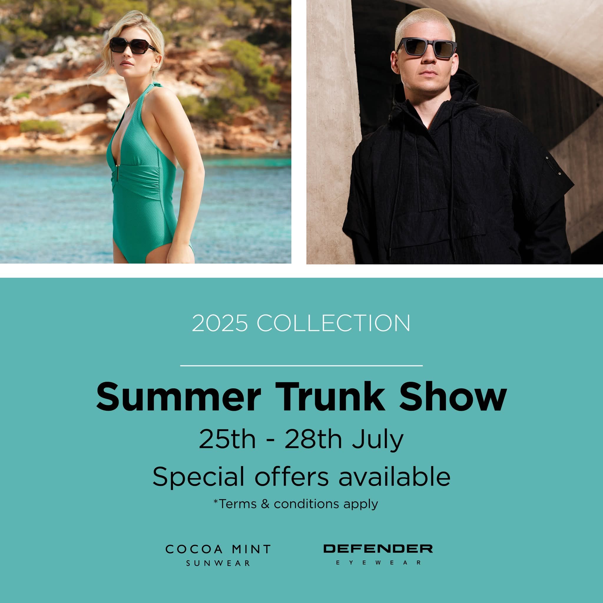 Summer Trunk Show at James Bryan Opticians