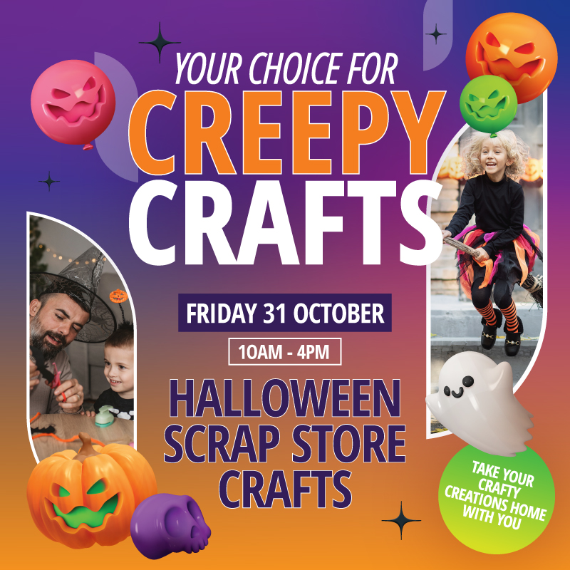 Halloween 'scrap store' crafts