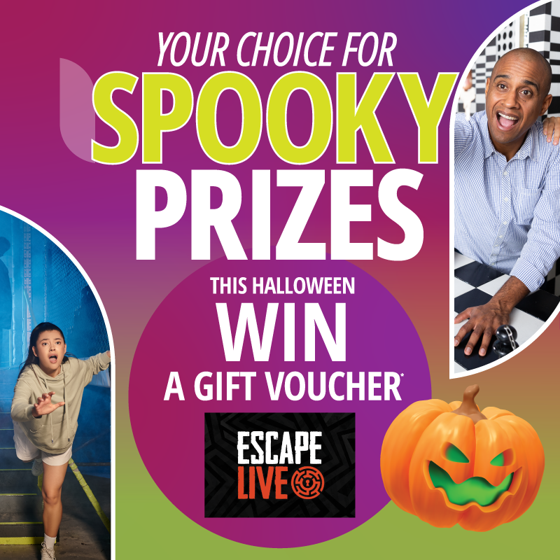 Win an Escape Live gift voucher