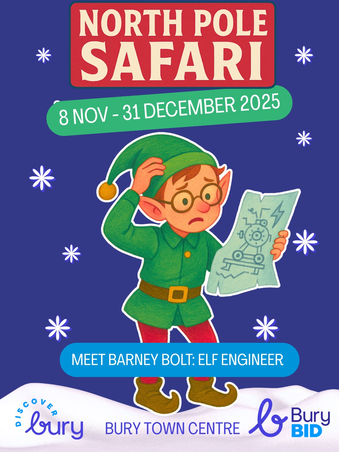 North Pole Safari Arrives in Bury: A Magical Festive Trail for Families