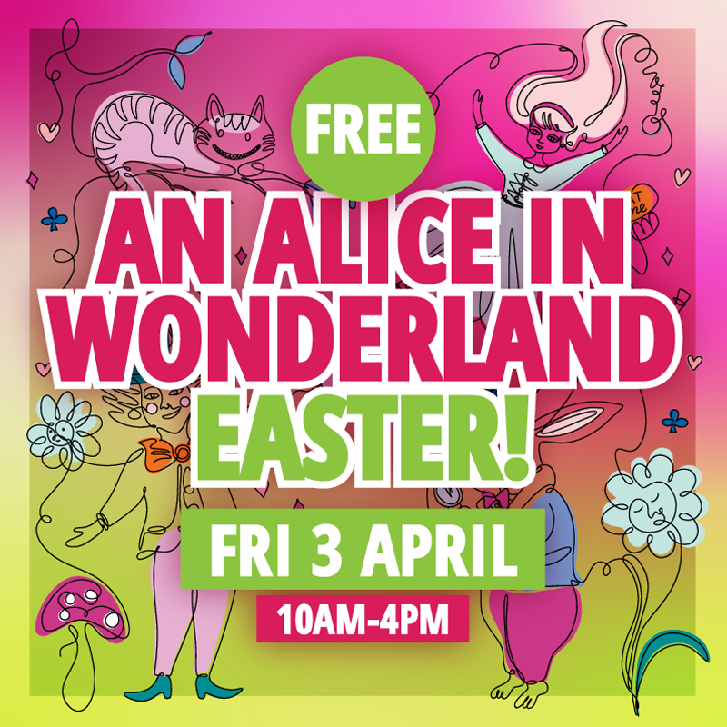 An Alice in Wonderland themed Easter!