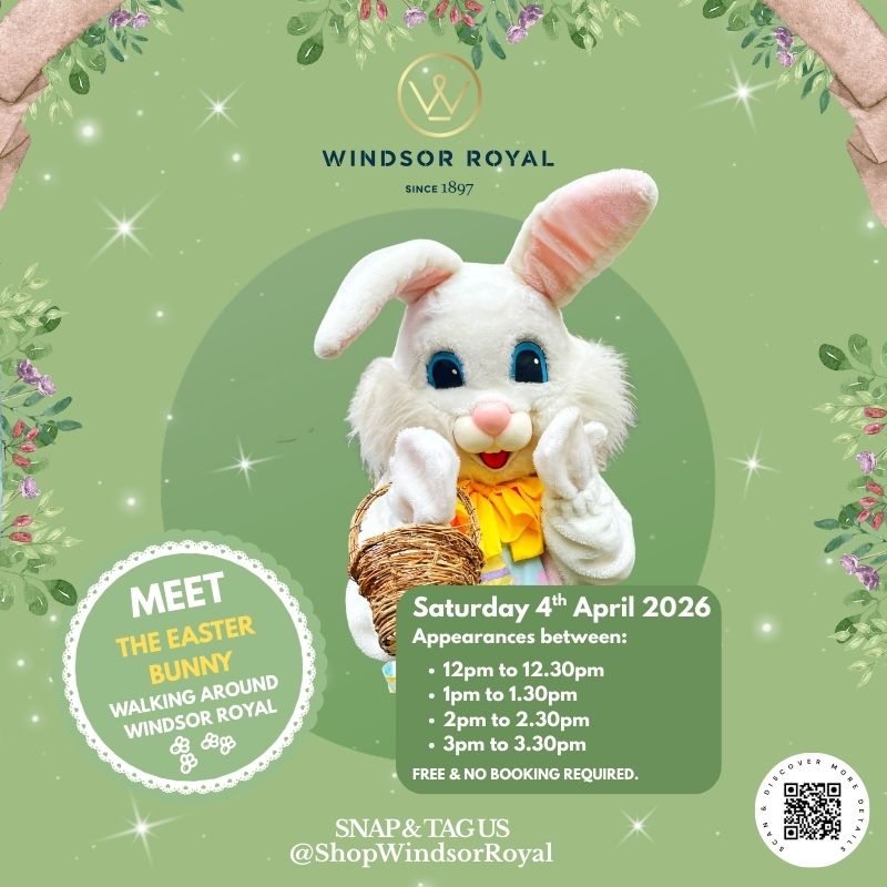 Meet the Easter Bunny at Windsor Royal