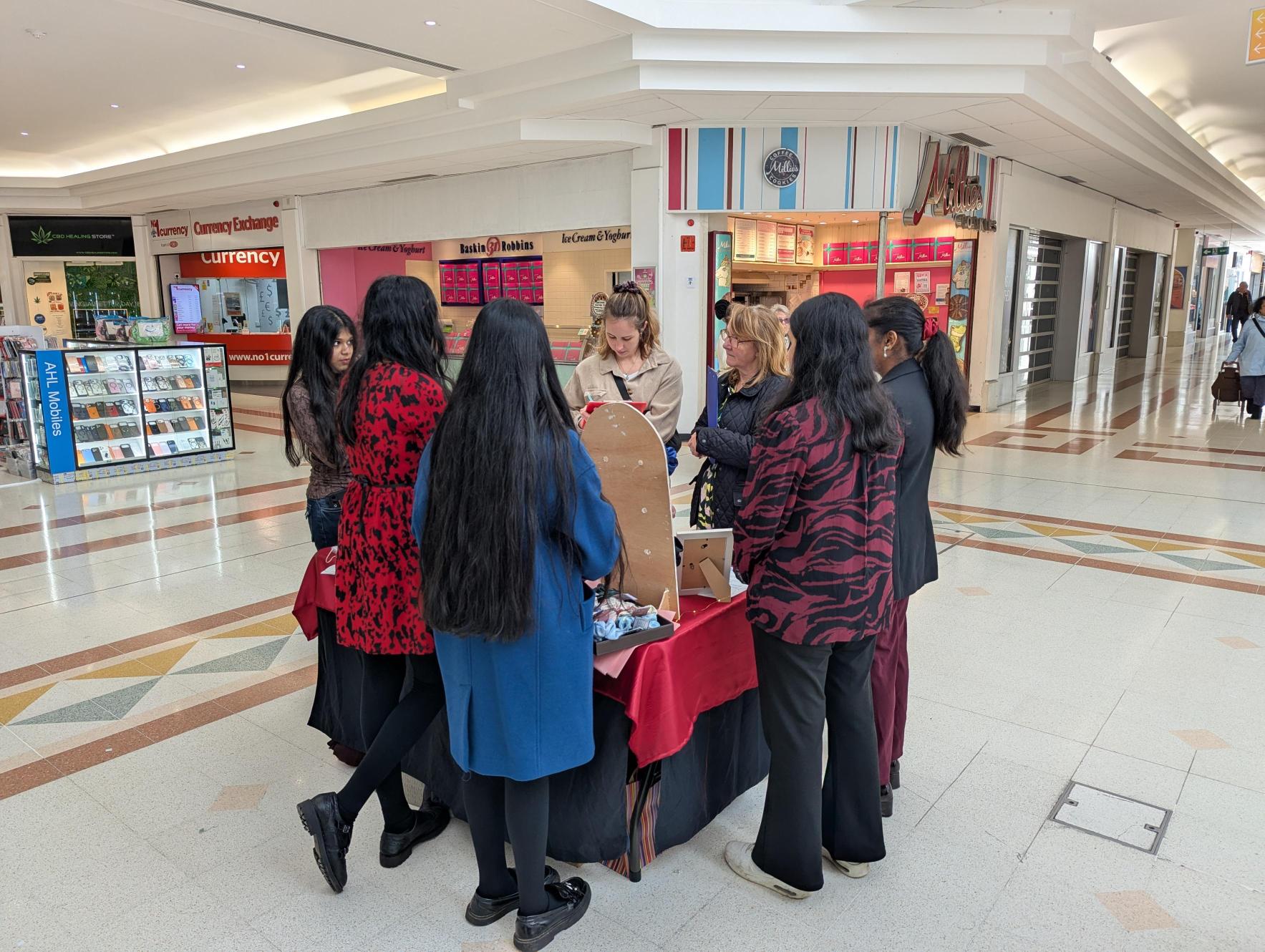 A successful Young Enterprise Trade Fair