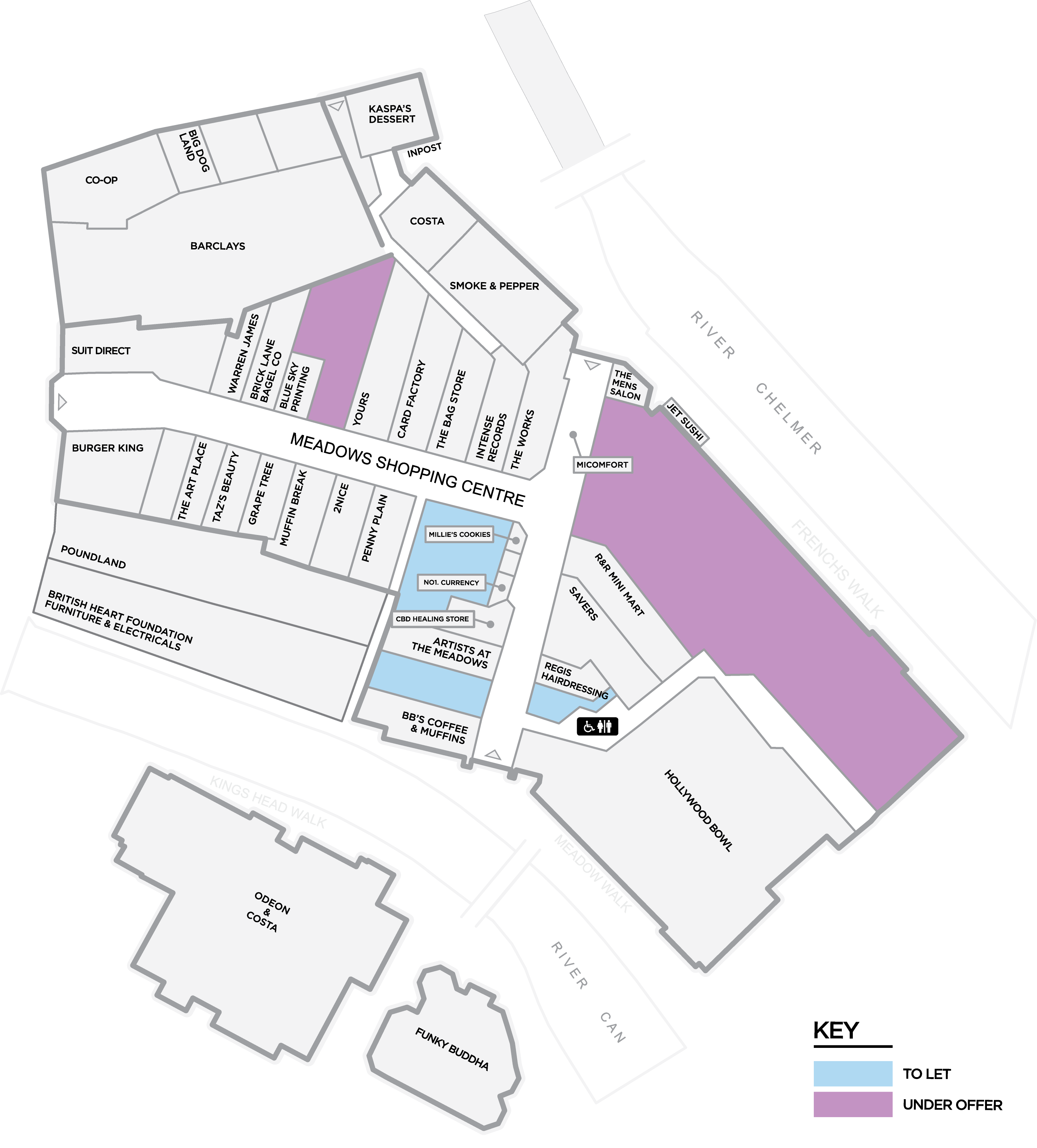 Available units map