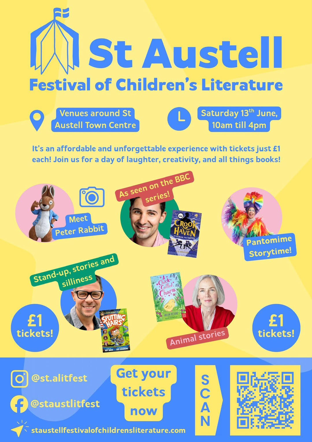 St Austell Festival of Children's Literature 2026