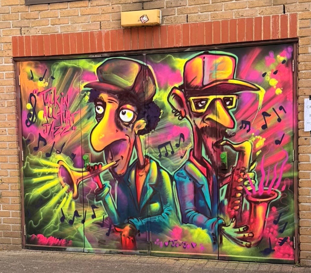 Amazing artwork at The Meadows