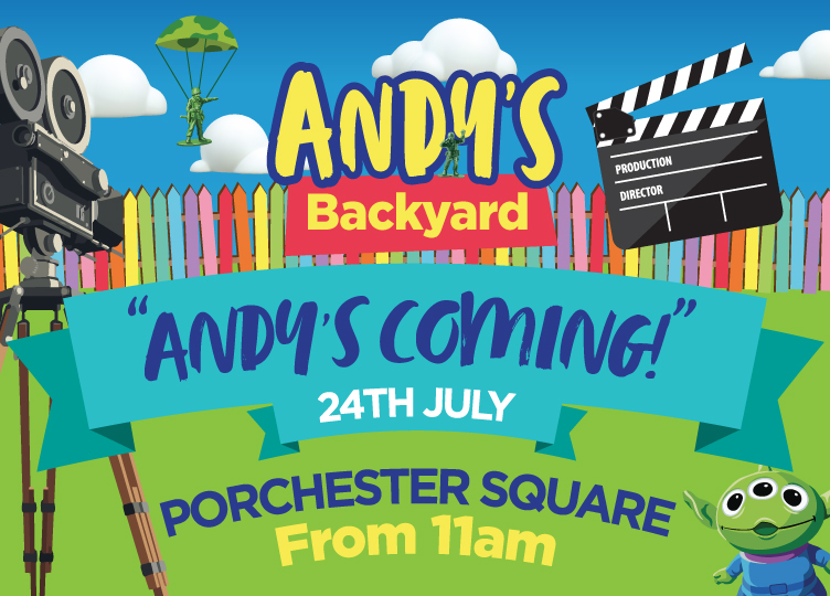 Andy's Coming!