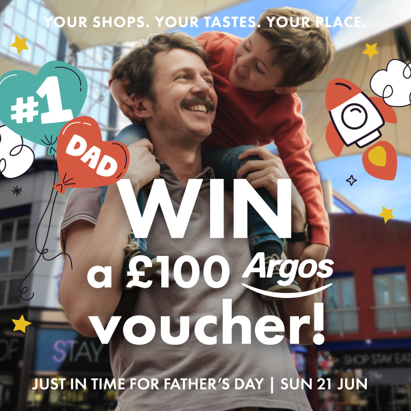 Win a £100 Argos Voucher for Father's Day!