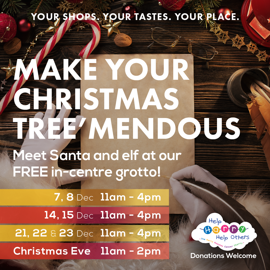 Visit Santa's Grotto This December at Martineau Place!