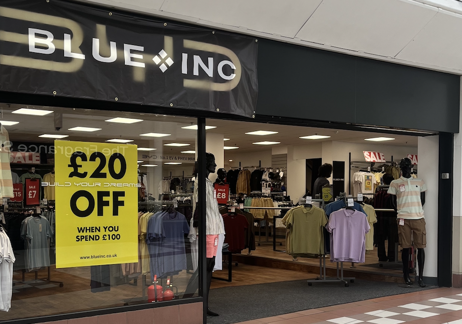 Blue Inc has arrived to Mill Gate!