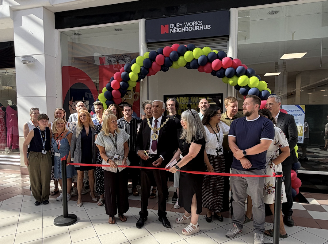 Bury Works Neighbourhub officially open at Mill Gate