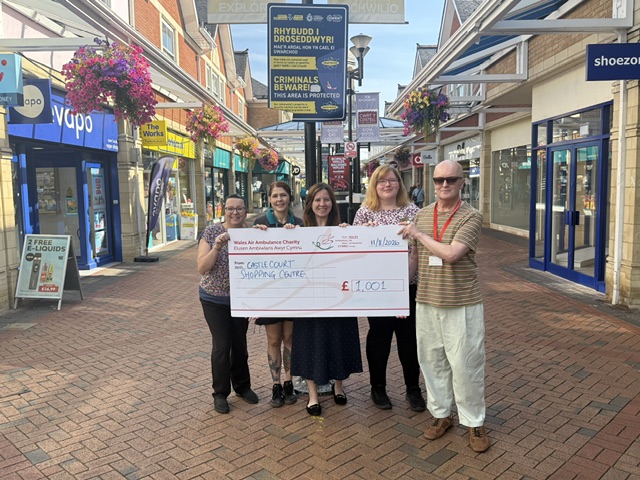 Castle Court Team Smashes Fundraising Target