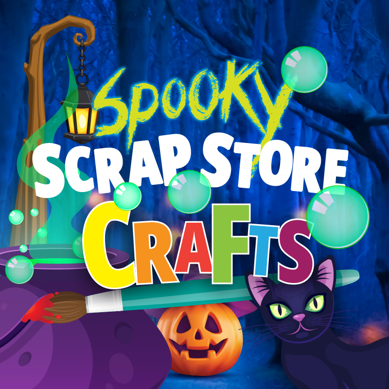 Spooky 'Scrap Store' Crafts