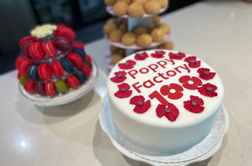 Centenary Afternoon Tea at The Poppy Factory
