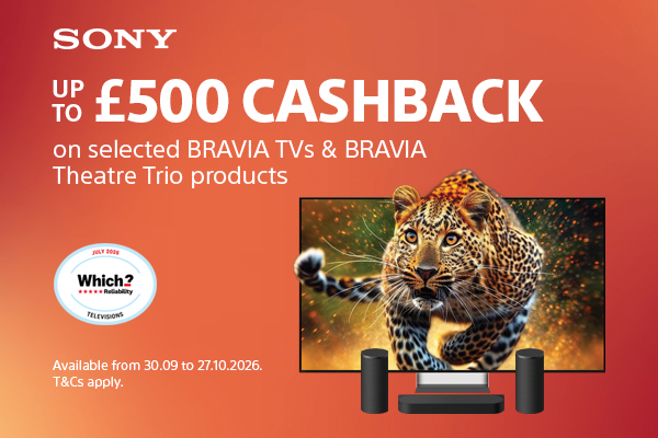Sony Bravia cashback