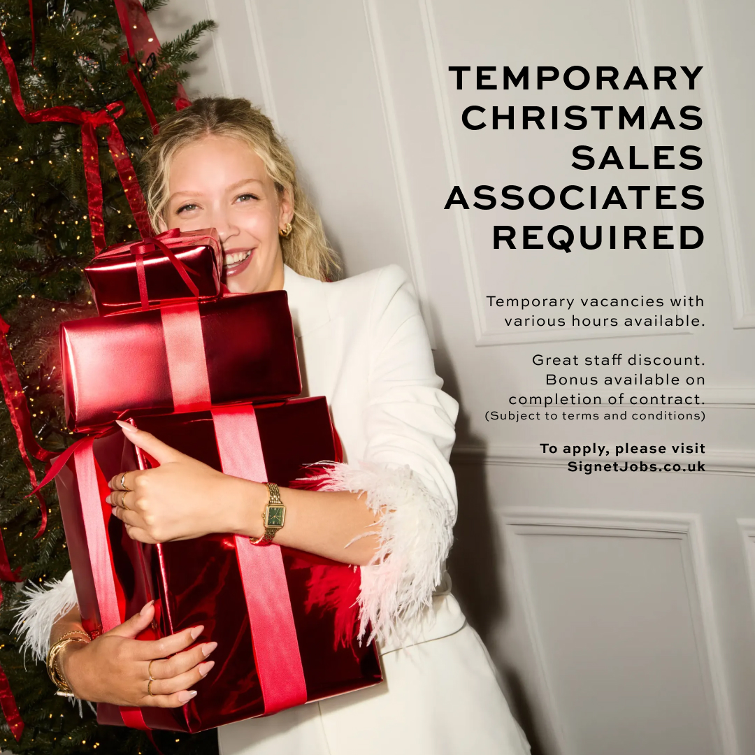Temporary Christmas Sales Associates